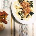 奈央姫's cooksnap of when they made さっぱり☆わかめと玉ねぎのおかかサラダ.