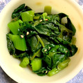 9ma9ma's cooksnap of when they made つるむらさきのナムル.