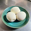 azbjbn's cooksnap of when they made 子供でも綺麗に出来ちゃうゆで卵の剥き方.
