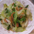 ゆりYO船長's cooksnap of when they made レタスの干しエビいため.