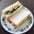 ＊きしろ＊'s cooksnap of when they made 簡単☆卵と水菜の絶品トースト.
