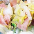 ぼぼぼぼ♪'s cooksnap of when they made 椎茸とベーコンと白菜のいため♪お弁当にも.