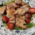 えどぢろ's cooksnap of when they made レタスと鶏肉の塩麴炒め.