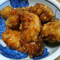 さとまろ3104's cooksnap of when they made 簡単お弁当★唐揚げに…レンジで甘酢あん.