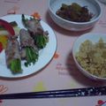 クレちゃん's cooksnap of when they made せりの豚巻き.