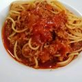赤服の黄色いくま's cooksnap of when they made 鶏ひき肉のミートソース.