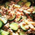 ミニートマト's cooksnap of when they made 豚ひき肉と胡瓜の味噌炒め.