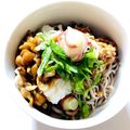 azbjbn's cooksnap of when they made なめこおろし納豆ぶっかけそば☆.