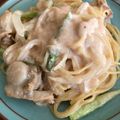 ルル吉's cooksnap of when they made 牛乳で簡単！明太クリームパスタ.