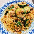 ラスカルなな's cooksnap of when they made さんまとナスのパスタ☆柚子胡椒風味.
