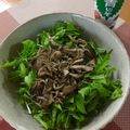 はなぴっち's cooksnap of when they made 青じそ香る水菜と舞茸のサラダパスタ.