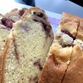 FujikoUK's cooksnap of when they made 簡単★ゴロゴロいちごのパウンドケーキ.