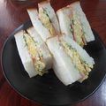 かす”お's cooksnap of when they made 卵サンドちっち.