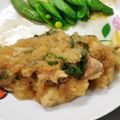 Sizuku04's cooksnap of when they made 鶏むね肉のやわらかみぞれ煮.