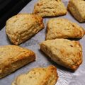 ぴーまんの休日's cooksnap of when they made バター不使用のバナナチョコチップスコーン.