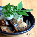 Miiyasusho's cooksnap of when they made さんまの蒲焼缶☆おろしポン酢.