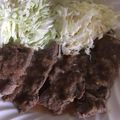 ちゃぎー's cooksnap of when they made 赤身やわらか和風ステーキ☆丼、お弁当にも.