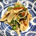 なおーズ☆キッチン's cooksnap of when they made えのきとオクラの梅ポン酢和え.