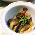 めりくん's cooksnap of when they made あと一品に♪なすと三つ葉のナムル.