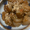 tampausa's cooksnap of when they made 簡単ひと手間で段違い♡こんにゃくの炒り煮.
