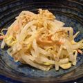 たもたん's cooksnap of when they made さきいかともやしの胡麻マヨ和え.
