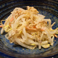 たもたん's cooksnap of when they made さきいかともやしの胡麻マヨ和え.