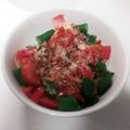 ポニーリボン's cooksnap of when they made トマトとオクラの鰹節和え.