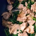 コウノカヅキ's cooksnap of when they made ほうれん草と豚肉のスタミナ丼.