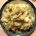ハローサワディーカー's cooksnap of when they made 簡単&美味！レタスと卵とツナの味覇炒め☆.
