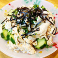 かわゆう1211's cooksnap of when they made ささみとクリームチーズのわさび醤油和え♪.