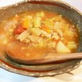 kana hana's cooksnap of when they made もち麦のトマトスープ.