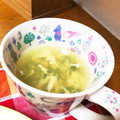 CH1D0N's cooksnap of when they made 簡単☆ふわとろオクラのお星さまスープ.