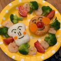 くまりなっぺ's cooksnap of when they made こどもの日★アンパンマンチキンライス.