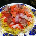 鯨家まり☆'s cooksnap of when they made 超簡単♪見た目豪華♡な大量節約ちらし寿司.