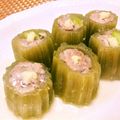 クックI7I5L1☆'s cooksnap of when they made ☆ふきの肉詰め あんかけ仕立て☆.