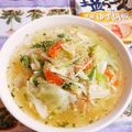 ゆにこーん☆'s cooksnap of when they made サッポロ一番 塩ラーメンで冷やしラーメン.