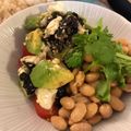 ecobeer's cooksnap of when they made ごま豆腐とアボカドのバジルソース.