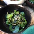 ecobeer's cooksnap of when they made しらす•胡瓜•ワカメの酢の物.