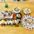 komutatata's cooksnap of when they made あと一品にらのお浸しとトロロ芋.