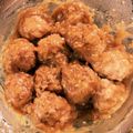 hymt0308's cooksnap of when they made レンジで簡単♪甘酢ゴマだれのミートボール.