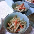cookpad1年生's cooksnap of when they made 蓮根、牛蒡、人参のさっぱりキンピラ　.