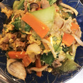 クックSHCHTZ☆'s cooksnap of when they made だしの素で！青梗菜としめじの豚肉卵炒め.