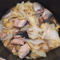 aibo0213☆'s cooksnap of when they made サバ缶と白菜の煮物.