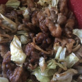 せあぶ's cooksnap of when they made 簡単☆豚肉としめじとキャベツの味噌炒め♪.