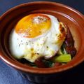 おらんでう～たん's cooksnap of when they made 菜の花とチーズの巣ごもりたまご.