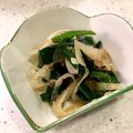 みきミキみき's cooksnap of when they made さっぱり☆新玉ねぎとニラの梅肉おかか和え.
