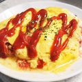 食いしん坊あー's cooksnap of when they made 卵2個★レンジで完熟トマトチーズオムレツ.