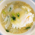 食いしん坊あー's cooksnap of when they made 毎日食べたい！新玉ねぎと半熟卵の味噌汁.