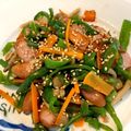 えりきち☻'s cooksnap of when they made ピーマン ウインナー しめじの和風炒め.