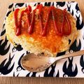 Riot会長's cooksnap of when they made ズボラ オムライス　.
